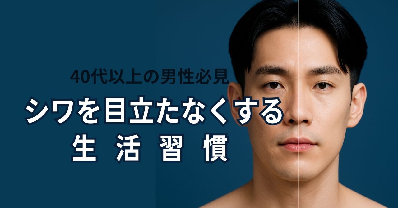 シワを目立たなくする